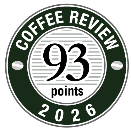 Coffee Review 93 points badge