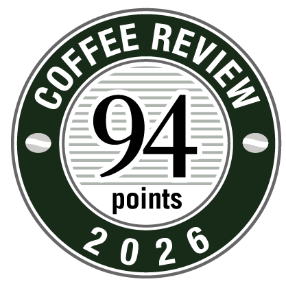 Coffee Review 94 points badge