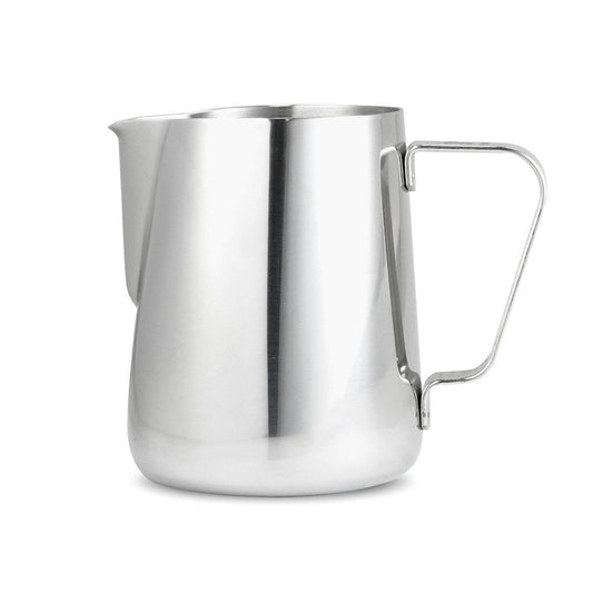 Barista Basics Milk Frothing Pitcher, 32oz, Silver